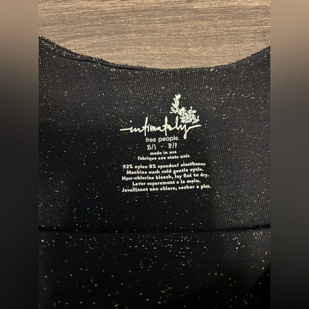 Intimately Free People Cropped Glitter Tank - Picture 2 of 2